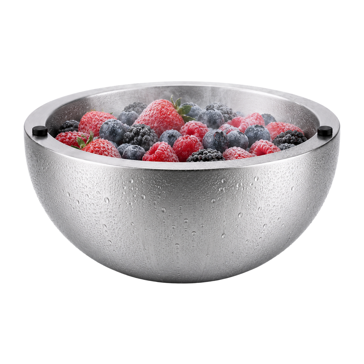 Double-Wall Stainless Steel Serving Bowl