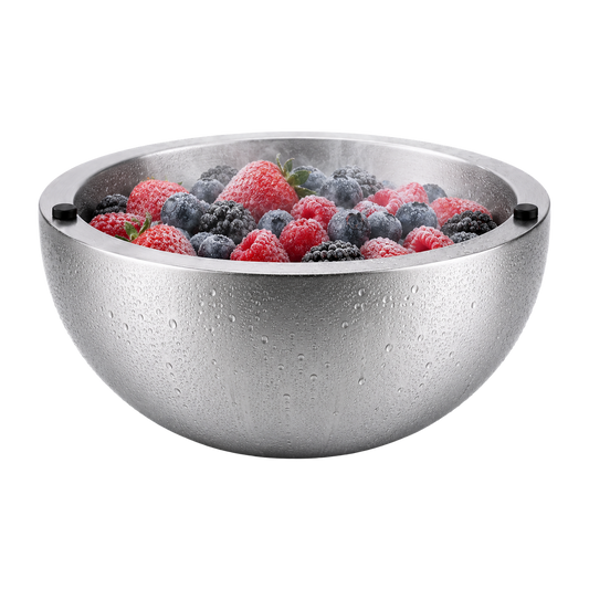 Double-Wall Stainless Steel Serving Bowl